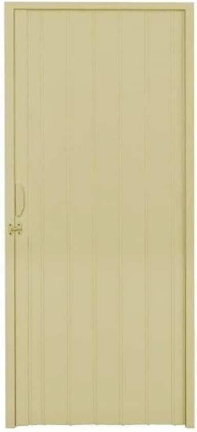 Porta Sanfonada PVC Polifort 210cmx70cm Bege