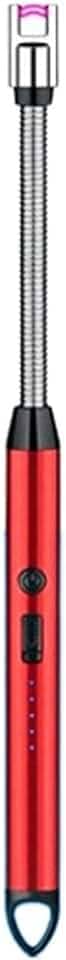 Acendedor Fogão Elétrico Eletrônico Usb Recarregável Luxo(1,Vermelho)