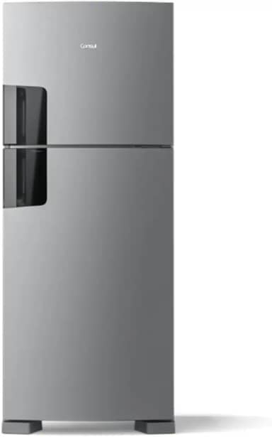 Geladeira frost free duplex Consul inox 410 litros - CRM50LK 110V