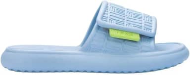 Free Fuzzy Slide Azul Claro 35867-33/34