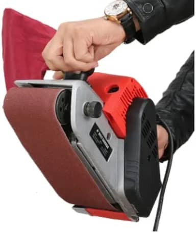 Lixadeira De Cinta De Bancada 4 Pol 100x610mm 970w Super Potente (110)