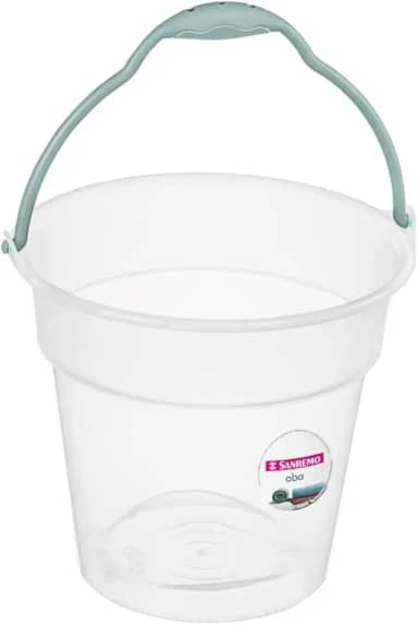 Sanremo - Balde Plástico de 8 Litros, Linha Hydrus