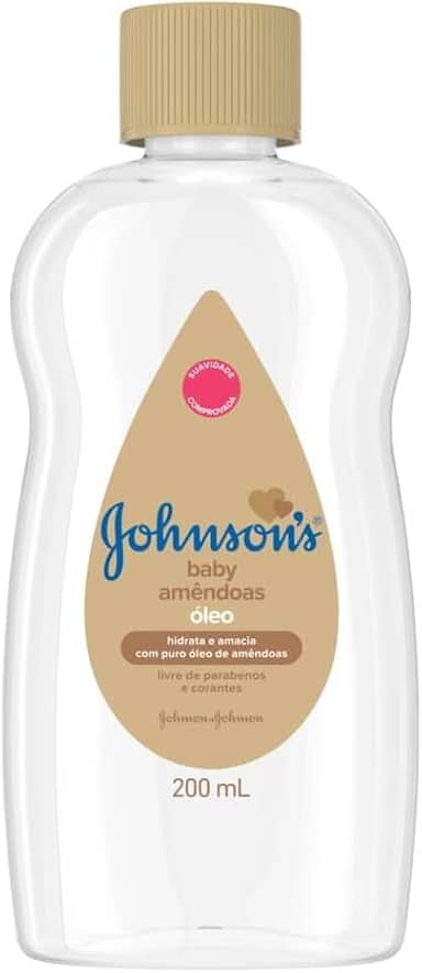 Óleo Hidratante De Amêndoas Johnson's Baby 200ml