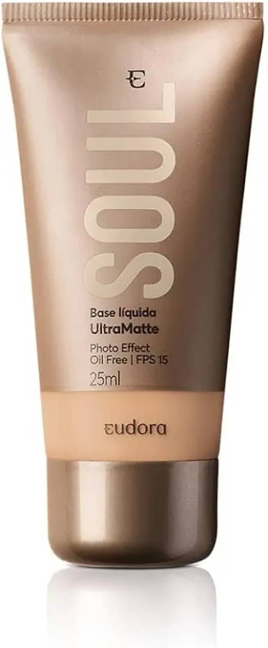 Eudora Base Líquida Soul Ultra Matte Cor 10 25ml