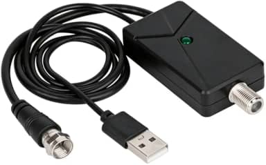 Amplificador de sinal de antena de TV digital de alta definição de 30db; amplificador USB de baixo ruído para cabo interno e Smart TVs