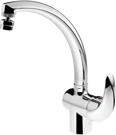 Monocomando Cozinha Mesa Bica Alta Móvel Allure 2257 C71, Lorenzetti, 7048163, Cromado