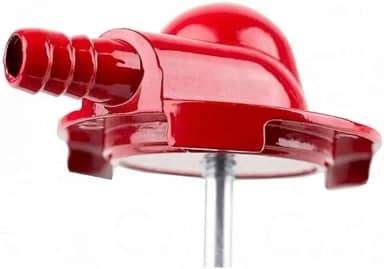 Irrigador 1/2 Polegada ideal para Jardim e Horta aspersor chuvisco vermelho, resistente e eficiente na irrigação