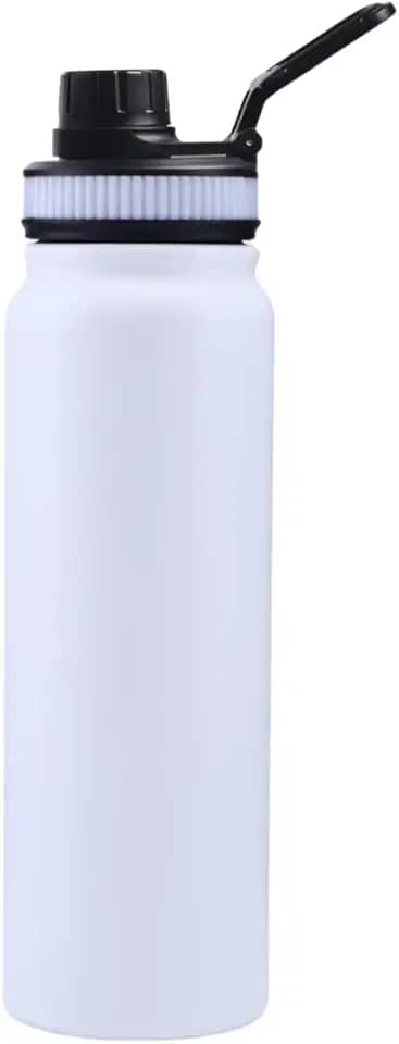 Garrafa De Água Térmica Garrafinha Em Aço Inox Antivazamento Com Infusor 750ml Garrafa Térmica Inox (Branco)