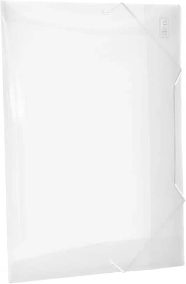 Tilibra - Pasta Aba Elástico Polipropileno 0,35mm Ofício Transparente