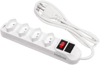 Filtro de Linha com 4 tomadas EPE 1004 Branco Intelbras