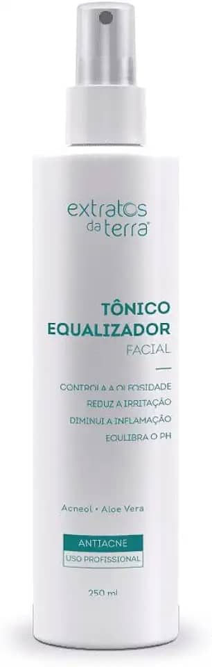 Tônico Equalizador 250 ml - Controla Oleosidade, Reduz Irritação e Auxilia na Cicatrização - Para Pele Acneica