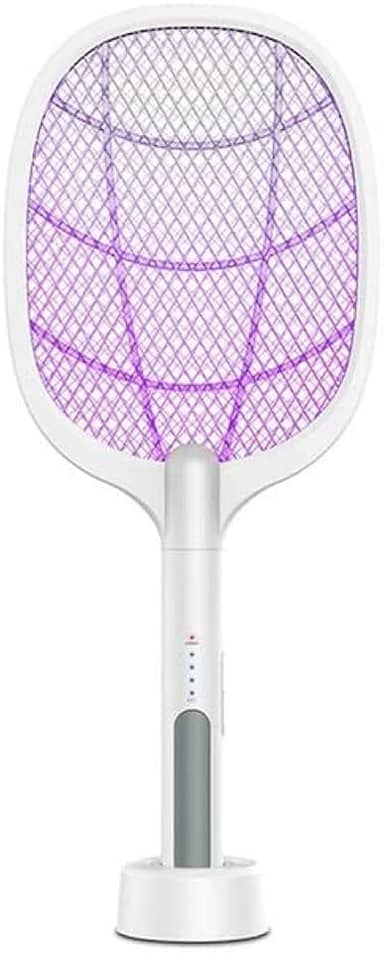 Raquete Elétrica Recarregável Bivolt Mata Pernilongos Moscas CM21