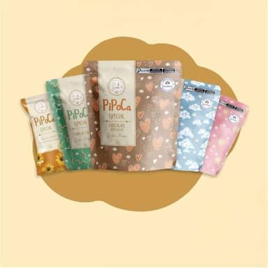 Kit Pipocas Gourmet Sinta+ 50g Leite em Pó + Caramelo Flor de Sal + Chocolate 50% Cacau + Chips de Coco + Cúrcuma (5 unidades)