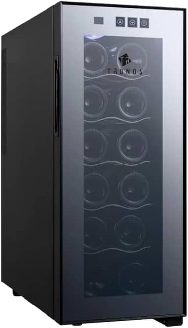 ADEGA CLIMATIZADA TOUCH 12 GARRAFAS TRONOS 127V