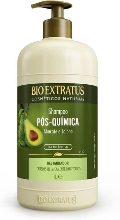 Shampoo Bio Extratus Pós Química Abacate 1L