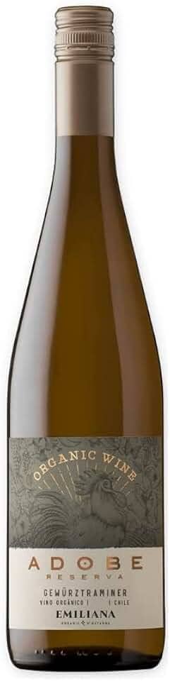 Vinho Branco Seco Emiliana Adobe Gewurztraminer 750ml