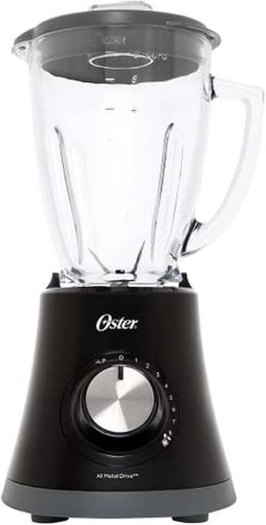 Liquidificador Oster Super Chef, 1,25L, 110V, Preto, 750W, BLSTMG-BR8