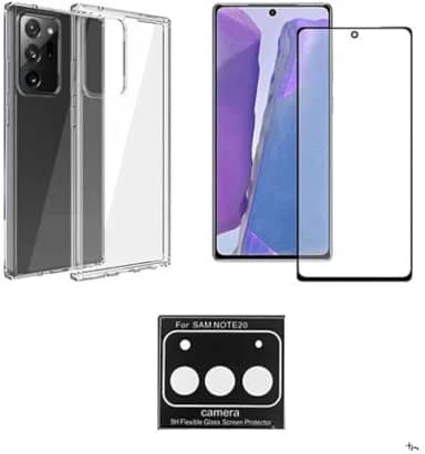 Capa Capinha Samsung Galaxy Note 20 6.7 + Pelicula Gel Nano +pelicula Camera - (C7COMPANY)