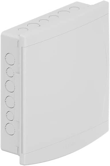 Quadro Distribuição Embutir 24 Módulos Branco com Barramento