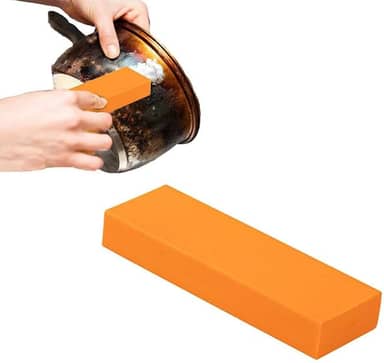 1 pacote de borracha multiuso para limpeza de ferrugem, borracha de aço inoxidável para sujeira persistente, removedor de manchas de água para cozinha, banheiro, produtos de limpeza doméstica práticos