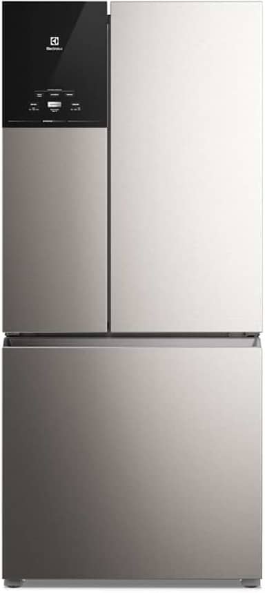 Geladeira Electrolux Frost Free Inverter 590L AutoSense 3 Portas Cor Inox Look (IM8S) - 127V