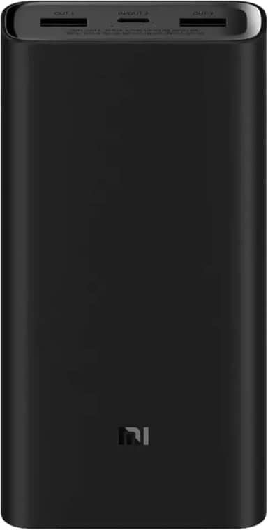 Carregador Portátil 20.000mah Xiaomi 50w Ultra Rápido Laptop Cor Preto
