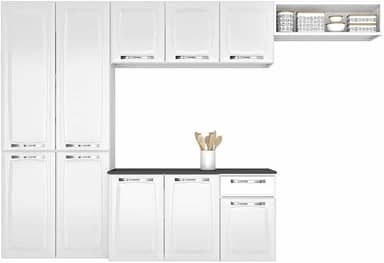 Cozinha Itatiaia Compacta em Aço Amanda 2023 4 Peças Branca
