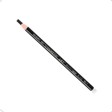 Lápis Dermatográfico Preto Para Design Sobrancelha Micropigmentação Microblading