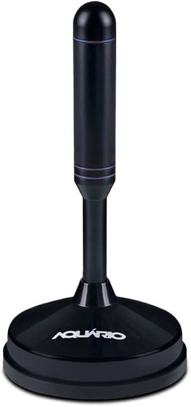 Aquario DTV-100 - Antena Interna TV Digital HDTV Cabo com Conector F Macho, Preto