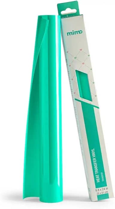 Mimo Transfer Verde Cósmico - 25 x 61 cm- 1 Unid - Ideal para Criar Estampas Personalizadas - Fixação Permanente - Lavável - Qualidade Profissional e Ótima Aderência