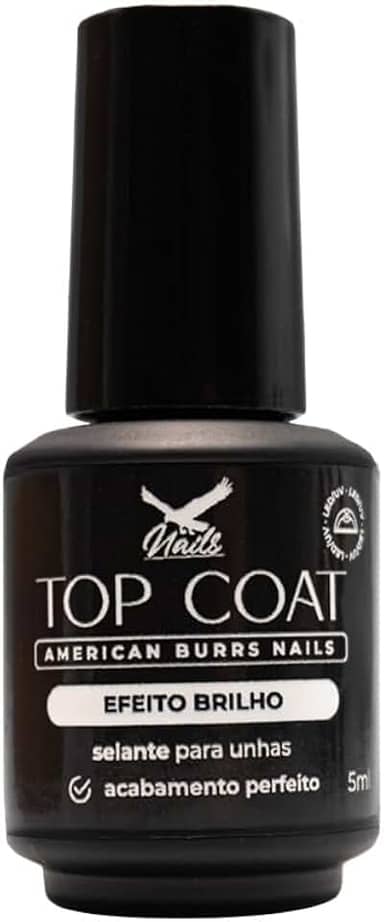 Top Coat Brilho 5ml - American Burrs Nails