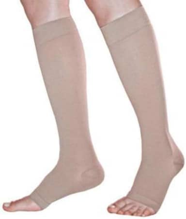 Sigvaris Meia 3/4 Panturrilha 972 Basic 20-30 Mm Bege Grande M2