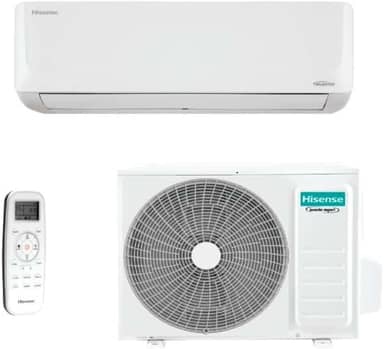 Ar condicionado split inverter hi wall wi-fi Hisense 9000 btus frio as-09tw2rld - 220v
