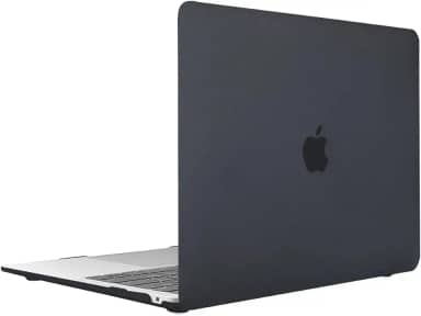 Case Capa Macbook New Air 13 A2337 C/Chip M1 Apple (PRETO FOSCO)