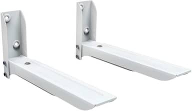 Suporte de Parede Para Fornos e Micro-ondas em Aço Carbono, Comprimento Ajustável, Design Slim e Instalação Prática, Branco, MW05WH, ELG