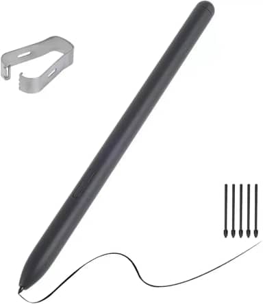 Caneta Touch S-Pen Para Galaxy Tab S6 Lite (Sm-P615 Sm-P620) C/Sensor Pressão + Pontas - Preto