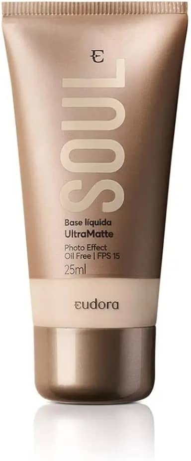Eudora Soul Ultra Matte Base Líquida Cor 00 25ml