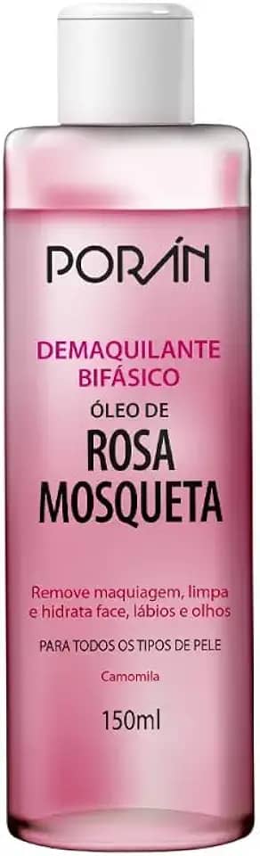 Demaquilante Bifasico Rosa Mosqueta 150 Ml Pr54,Poran