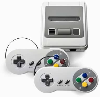 Mini Vídeo Game 620 Jogos Retrô Clássico Premium Mini Video Game Emulador com 02 Controles Nintendo Super Mini SFC - YODHE