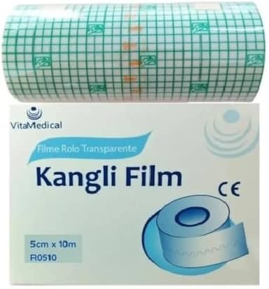 VitaMedical Curativo Kangli Film Rolo Transparente 5cm x 10m - 1 Unidade