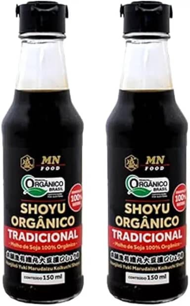 Kit 2X: Shoyu Orgânico Tradicional MN Food 150 ml