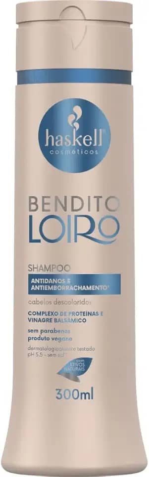 Haskell Shampoo Bendito Loiro 300Ml