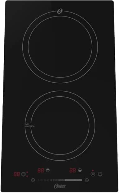 Cooktop de Indução 2 Bocas Oster Touch Screen 2 em 1-127V