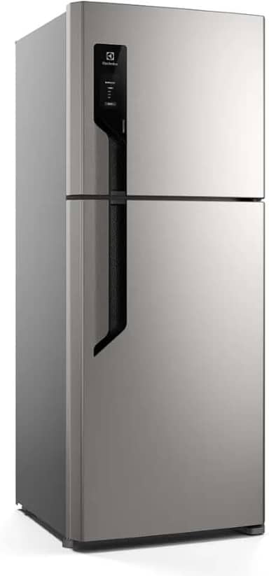 Geladeira Electrolux Frost Free 431L Efficient AutoSense Duplex Inox Look (TF70S) 220V