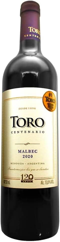 Vinho Tinto Toro Centenário Malbec Argentino 750ml