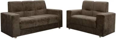 Sofá 2 e 3 Lugares Turin Suede Flash Estofados