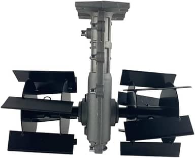 Enxada Inchada Rotativa Capinadeira 28mm 9Estrias para Roçadeira Importada a Gasolina Carbon Fak