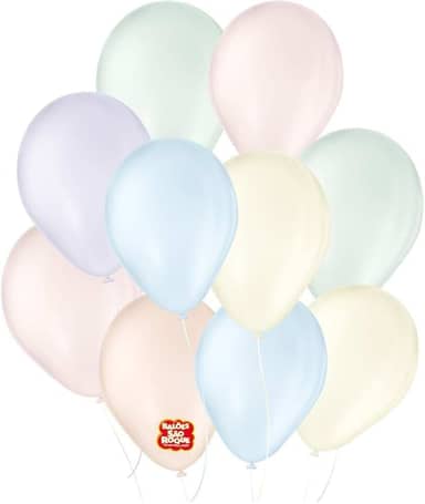 Balões São Roque 7 Polegadas Candy Color Sortido 25 unidades