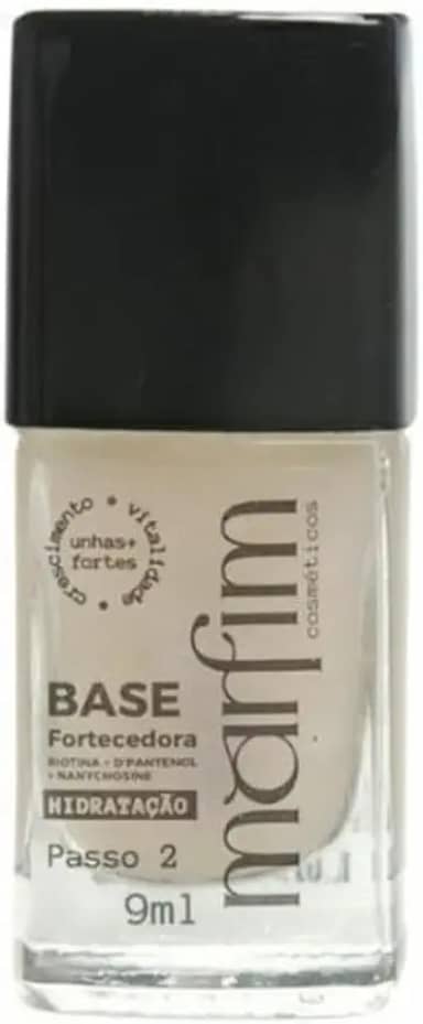 Base Fortalecedora Marfim para Unhas Fracas – Tratamento para Unhas Fracas e Quebradiças - Leve 1 Unidade Ou Monte Seu Kit (1 Unidade)