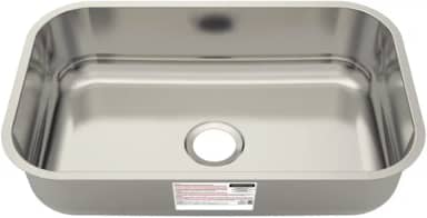 Cuba de embutir Tramontina Basic 56 BL em Aço Inox 56x34 cm